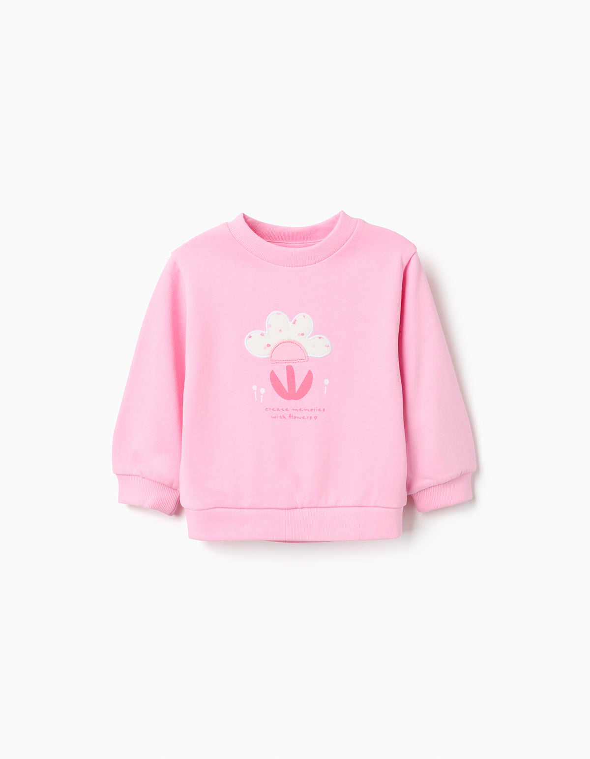 Saco Fleece Pink Back To fun