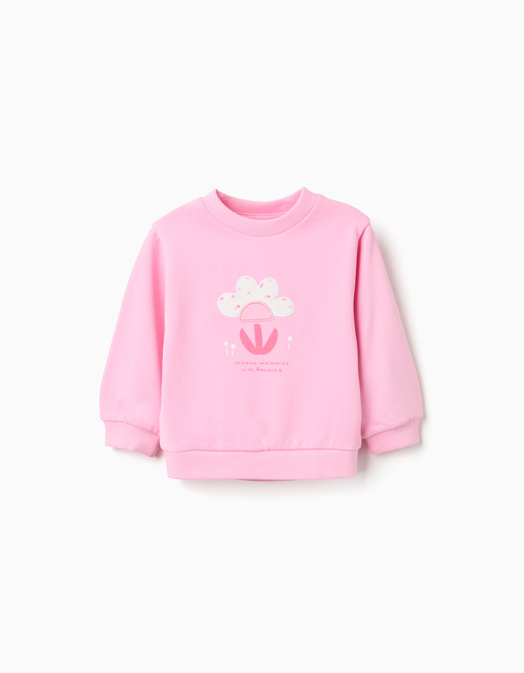 Saco Fleece Pink Back To fun