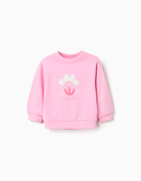 Saco Fleece Pink Back To fun