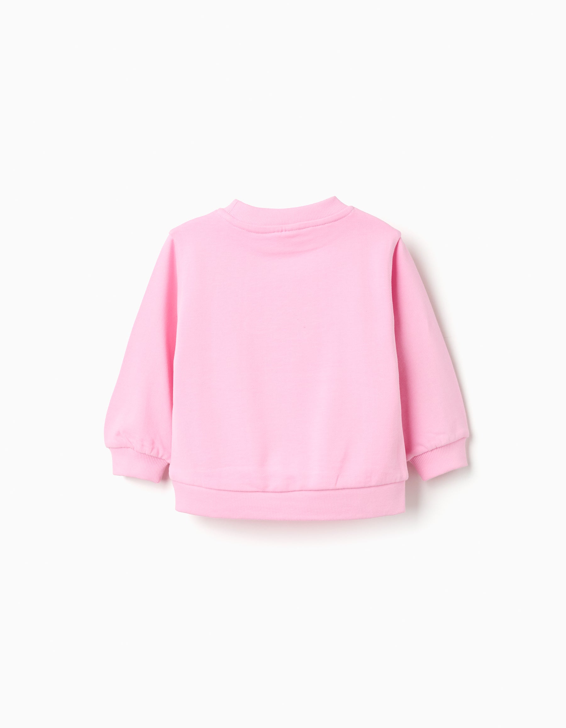 Saco Fleece Pink Back To fun