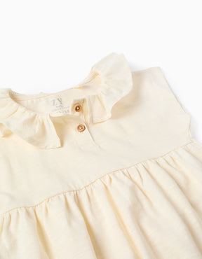Camisa Slub Jersey Musgo - Minibhu
