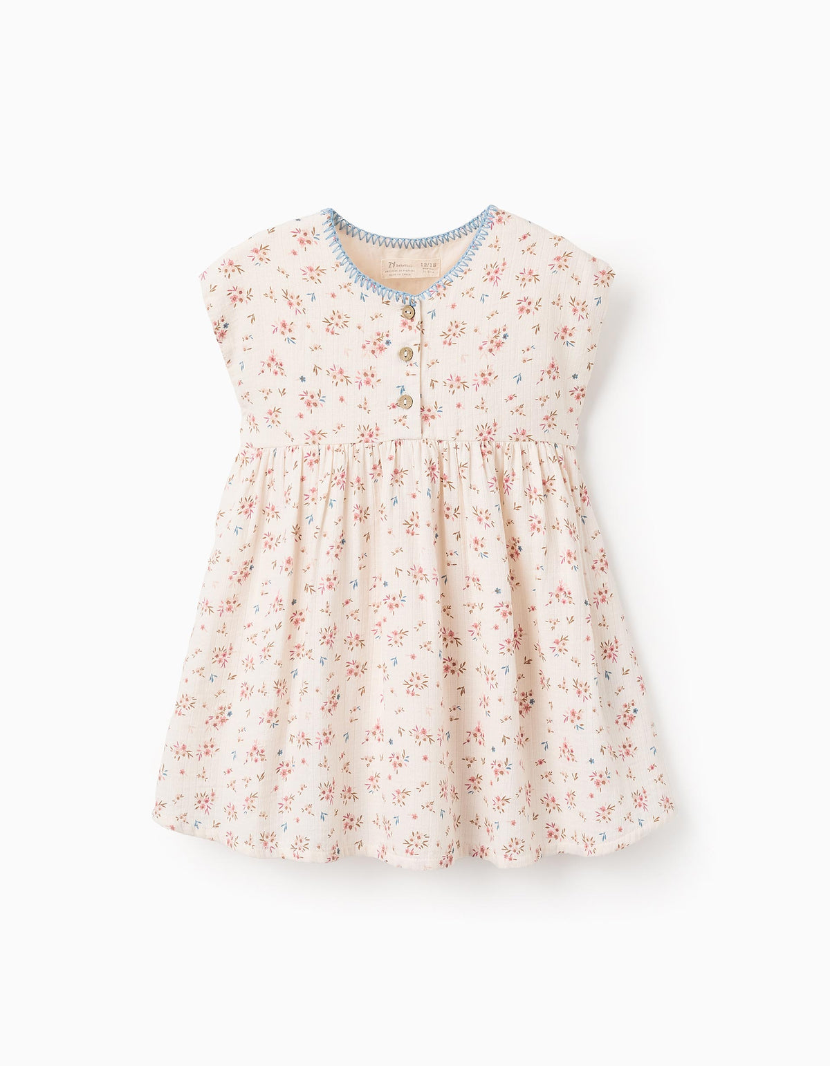 Vestido Dobby Minnie Pink
