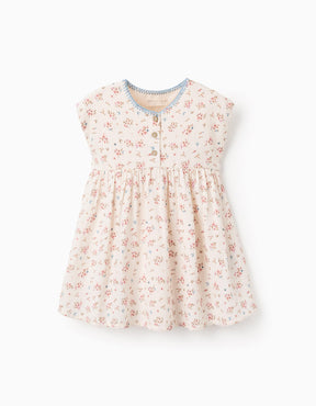Vestido Dobby Minnie Pink - Minibhu