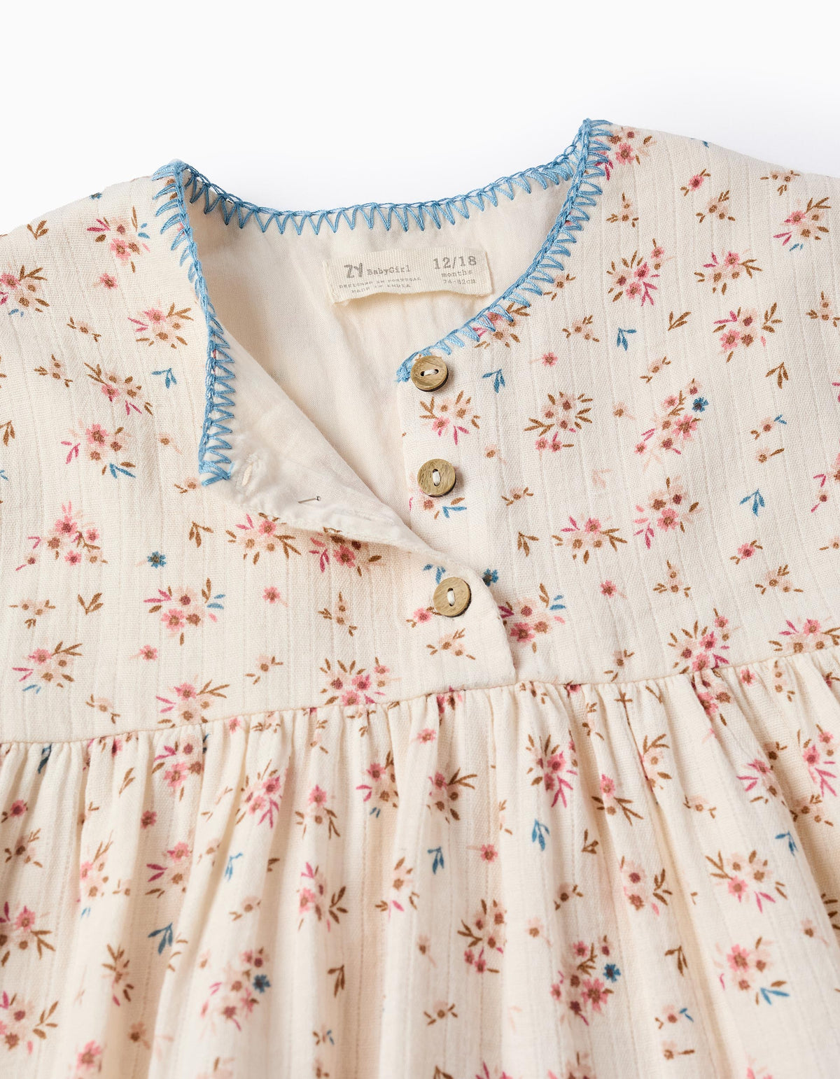 Vestido Dobby Minnie Pink
