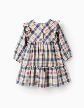 Vestido De Cuadros Baby Santa´s Cookies