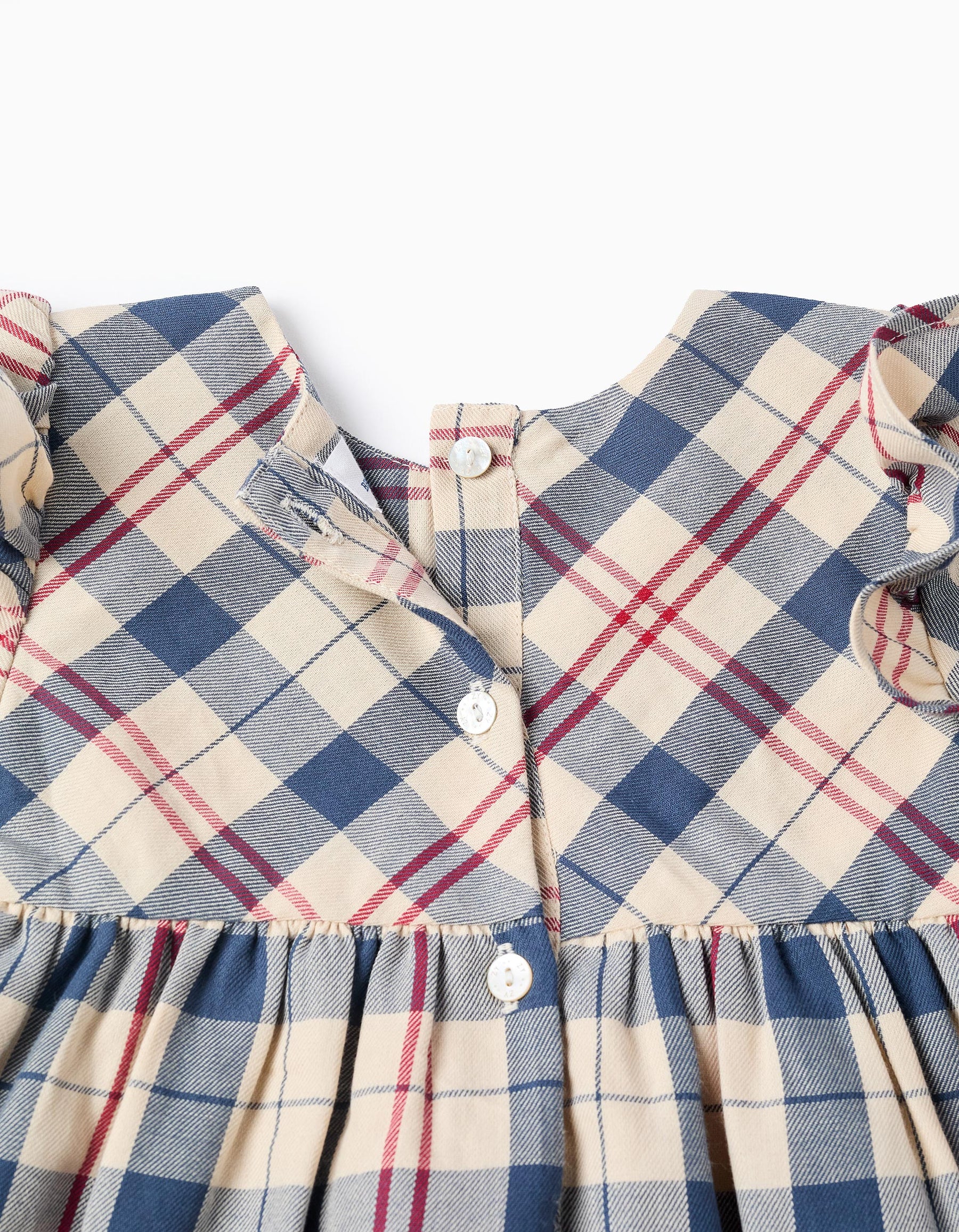 Vestido De Cuadros Baby Santa´s Cookies