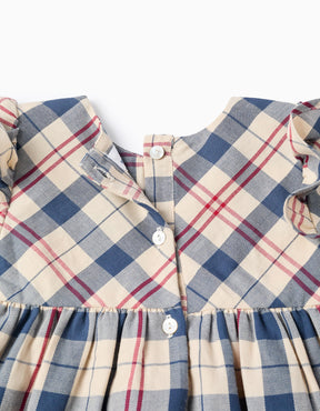 Vestido De Cuadros Baby Santa´s Cookies