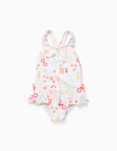 Vestido De Baño White Summer