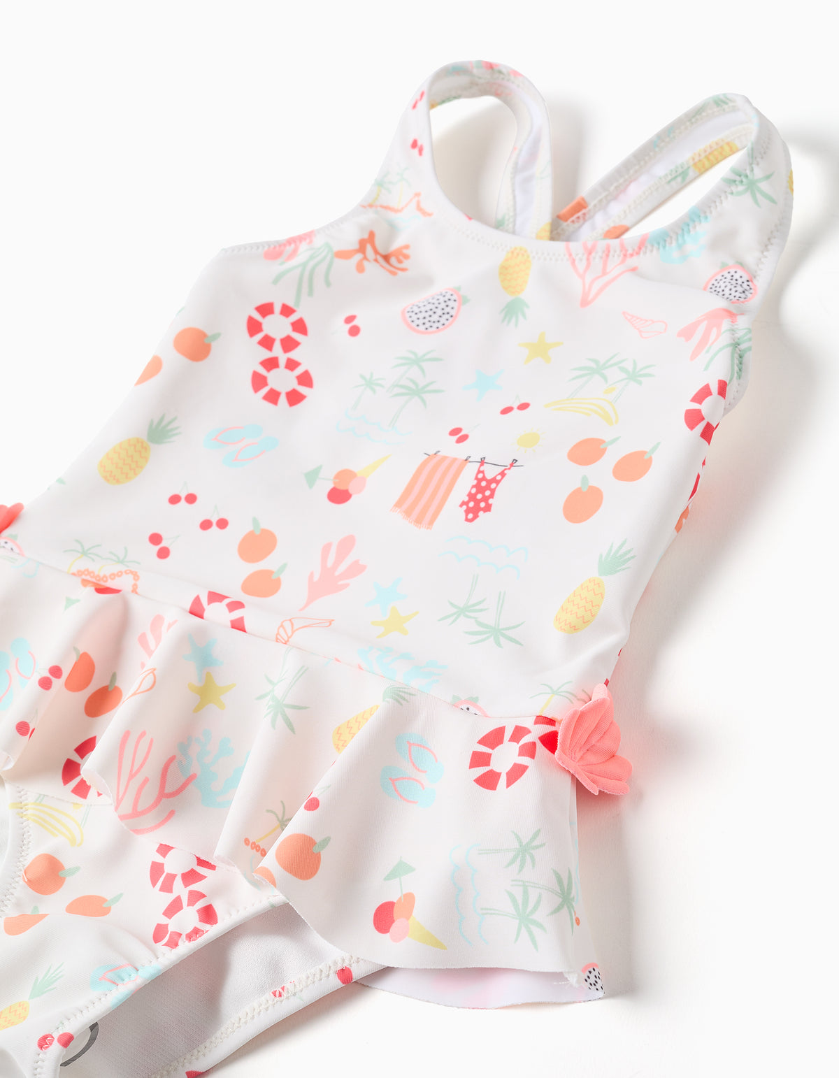 Vestido De Baño White Summer