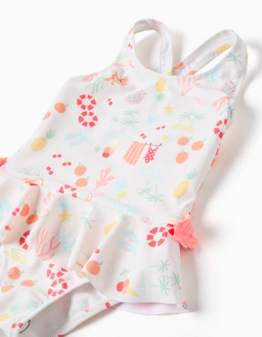 Vestido De Baño White Summer