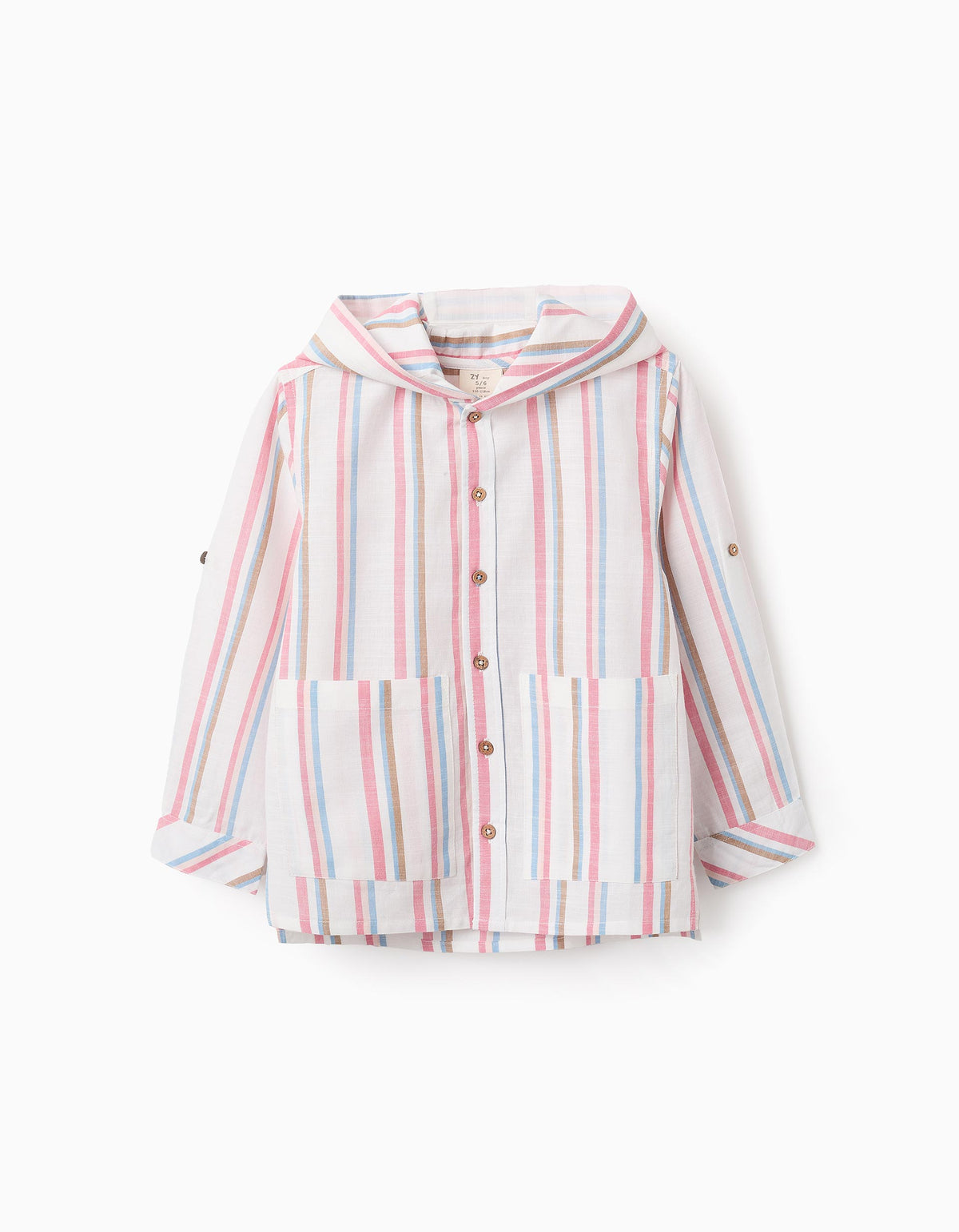 Camisa Con Capucha Sailor - Minibhu