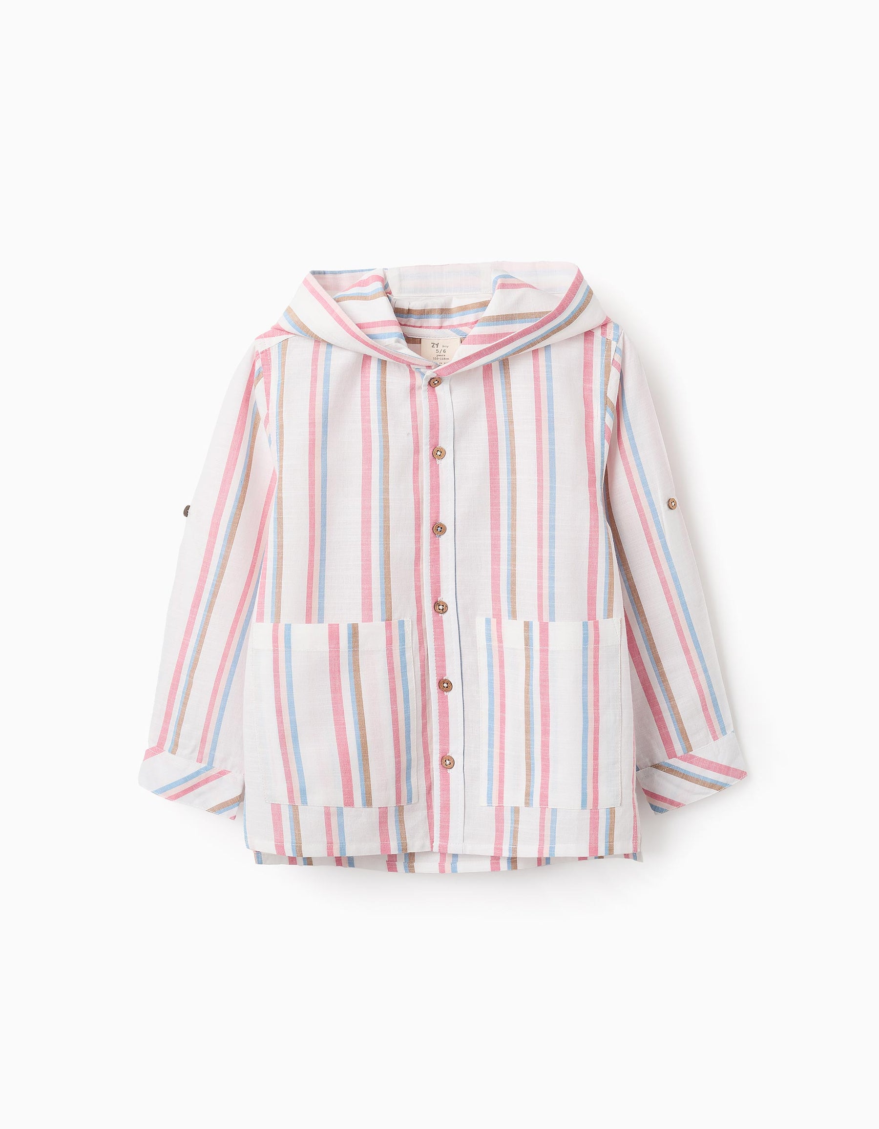 Camisa Con Capucha Sailor - Minibhu