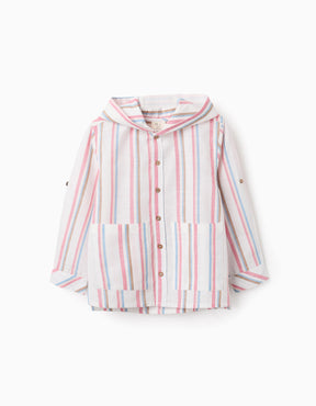 Camisa Con Capucha Sailor - Minibhu