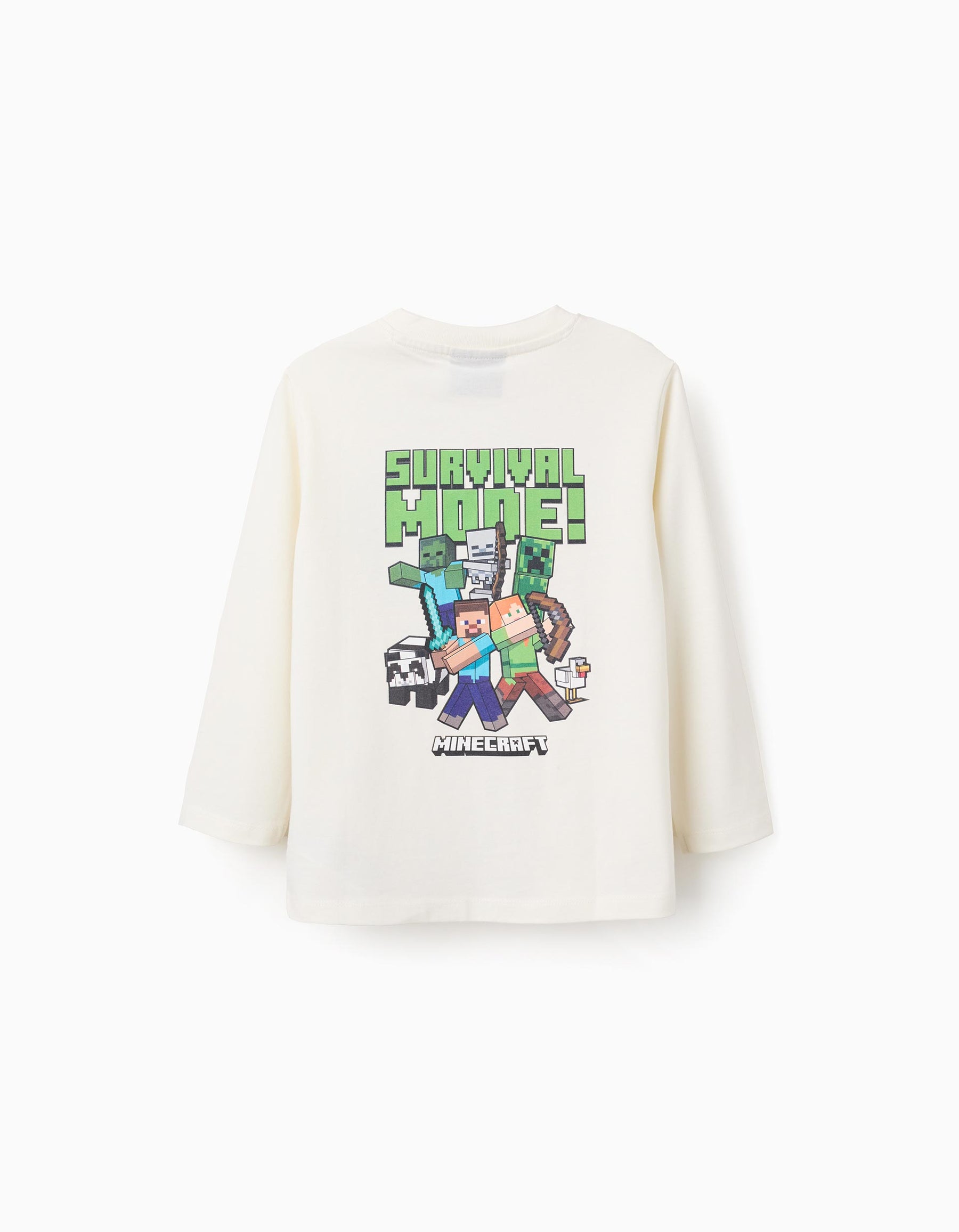 Camiseta Minecraft Licencias - Minibhu