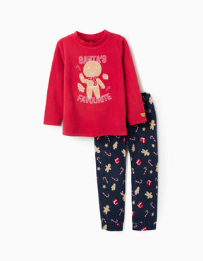Pijama Polar Red Unisex Santa´s Cookies