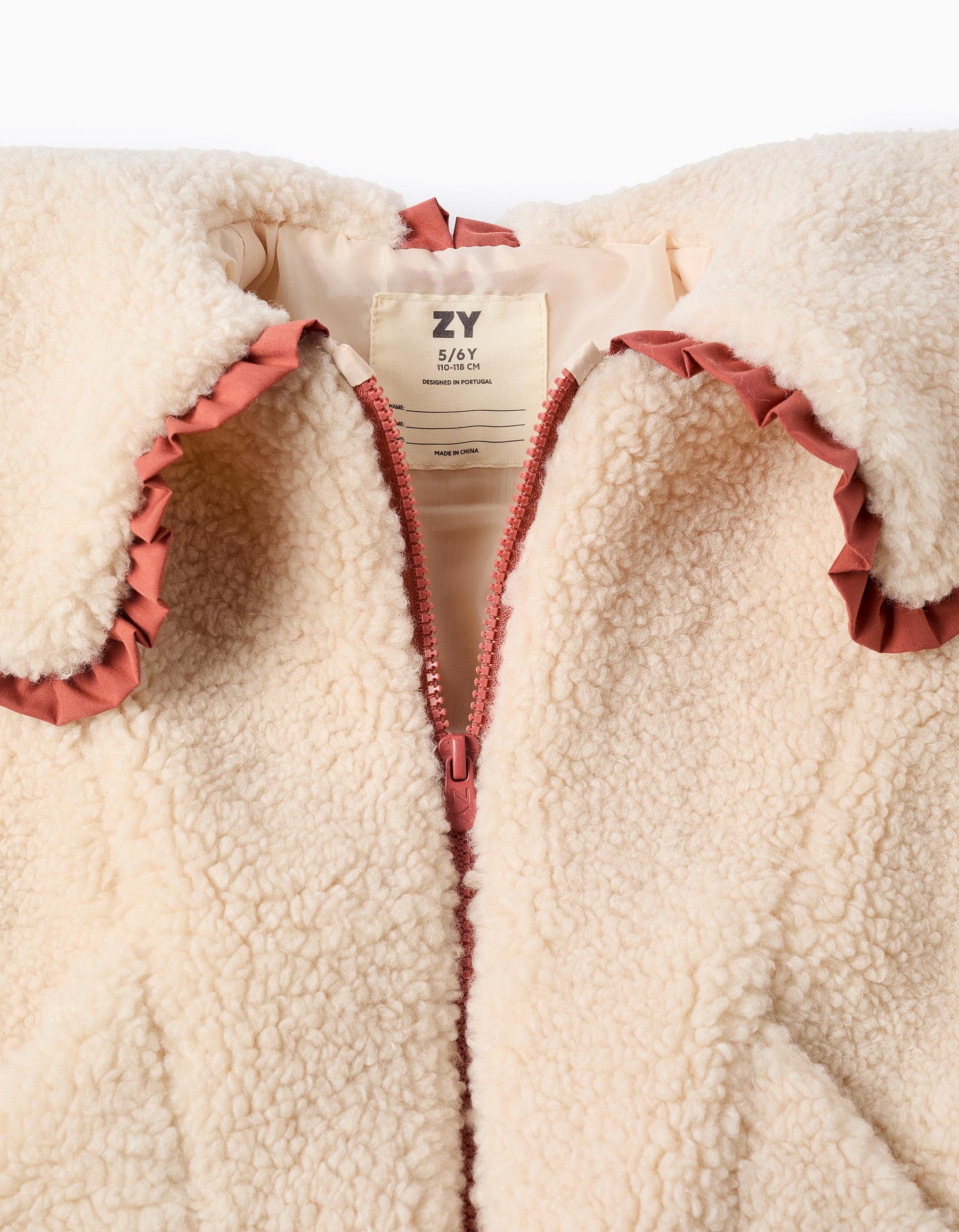 Saco Abrigo Sherpa 70´S Vibes - Minibhu