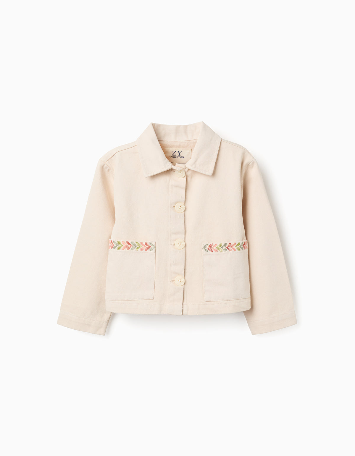 Chaqueta Twill Musgo - Minibhu