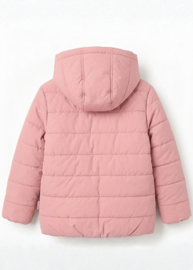 Chaqueta Puffer Pink Butterflies