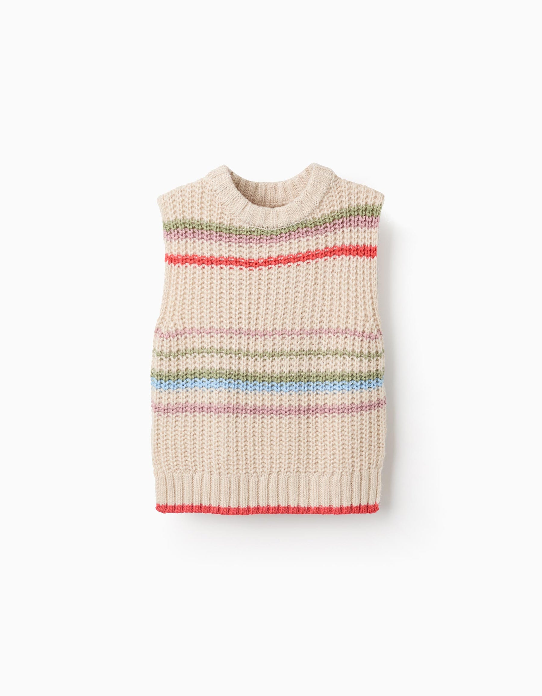 Chaleco con Rayas Green Garden