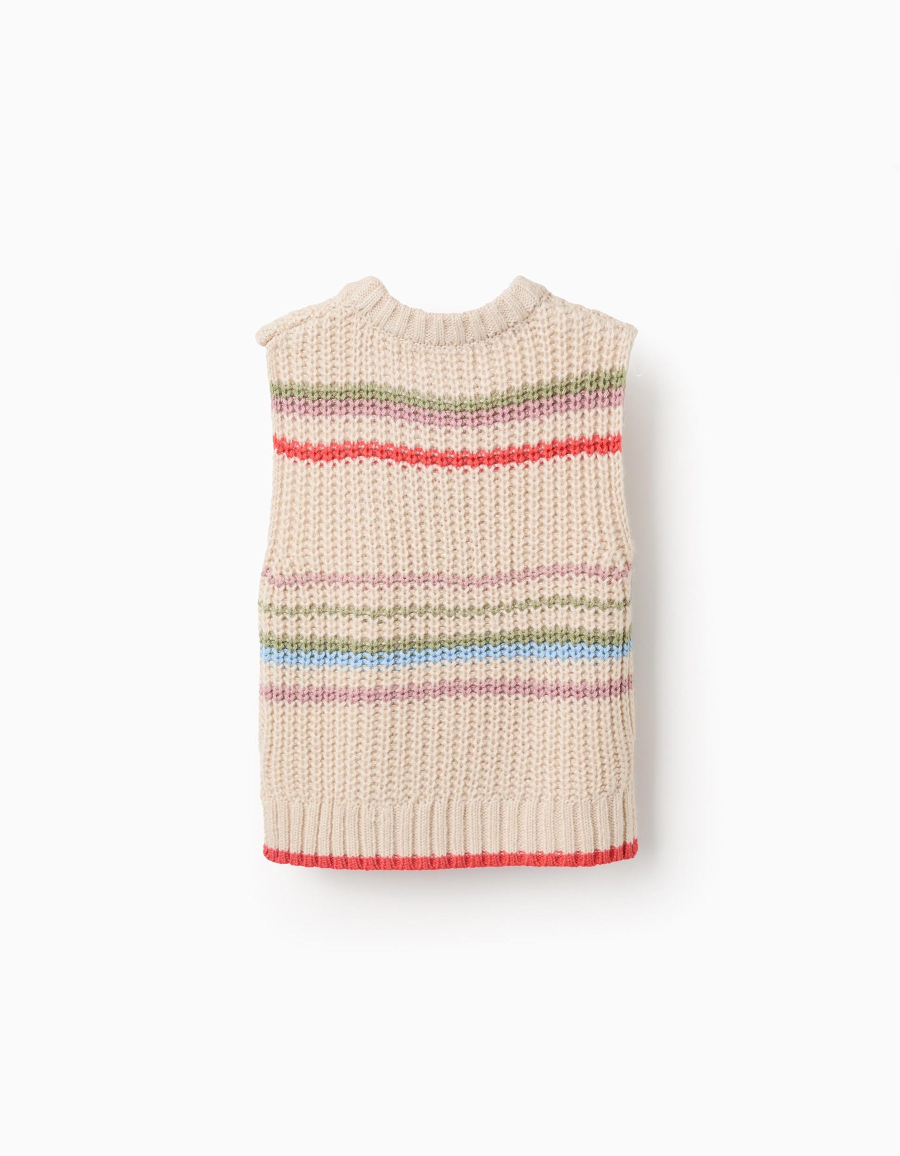 Chaleco con Rayas Green Garden