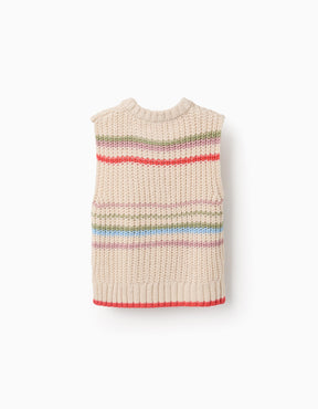 Chaleco con Rayas Green Garden