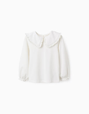Camiseta Manga Blanca Musgo - Minibhu