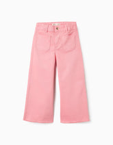 Pantalones Sarga Rositas - Minibhu