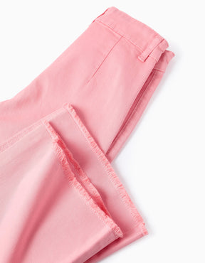 Pantalones Sarga Rositas - Minibhu