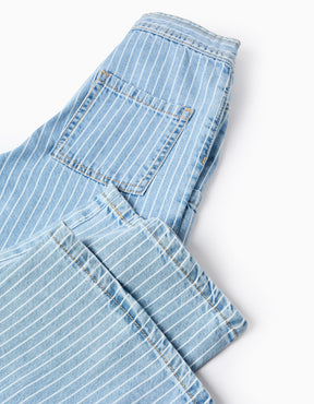 Pantalón Rayas Denim Strawberry Shake