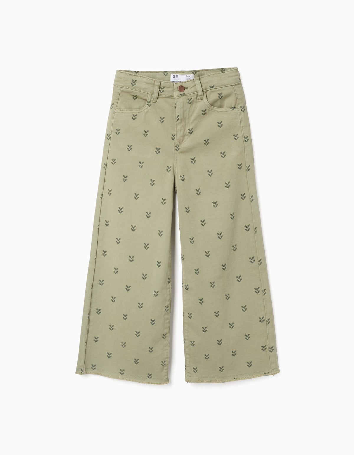 Pantalón Twill Aop Musgo - Minibhu