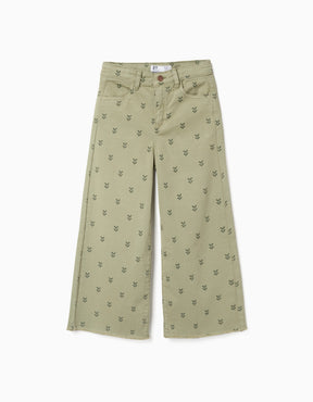 Pantalón Twill Aop Musgo - Minibhu
