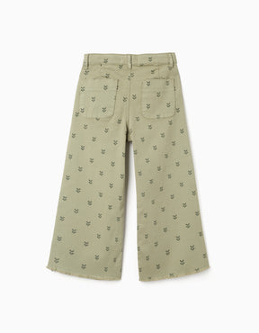 Pantalón Twill Aop Musgo - Minibhu