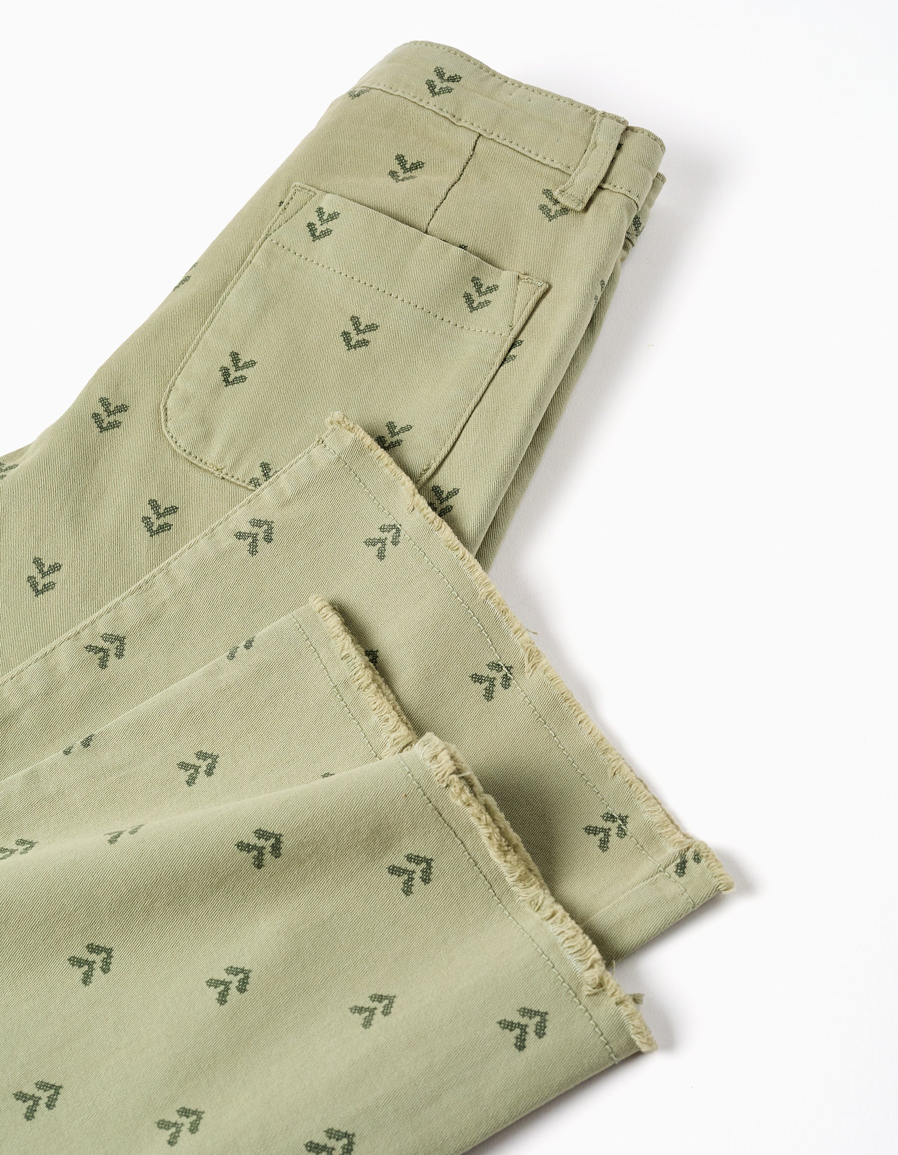 Pantalón Twill Aop Musgo - Minibhu