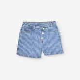 Falda Denim Strawberry Shake