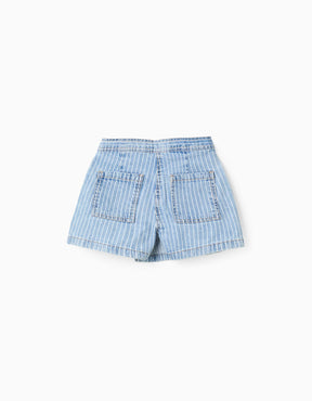 Falda Denim Strawberry Shake