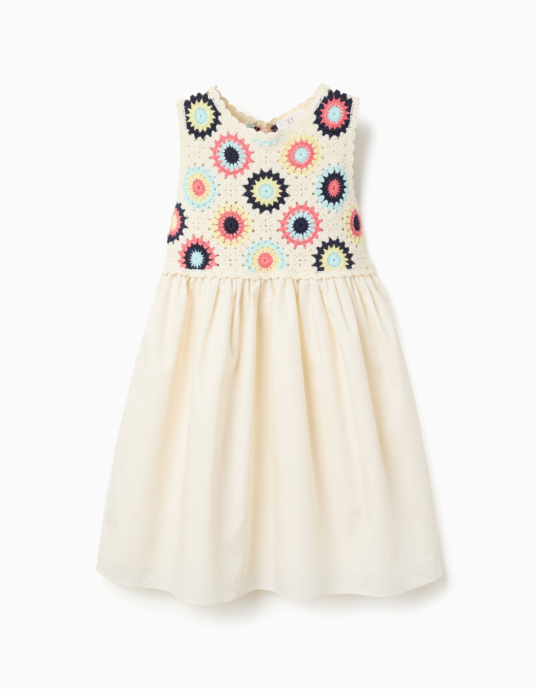 Vestido Crochet White Summer