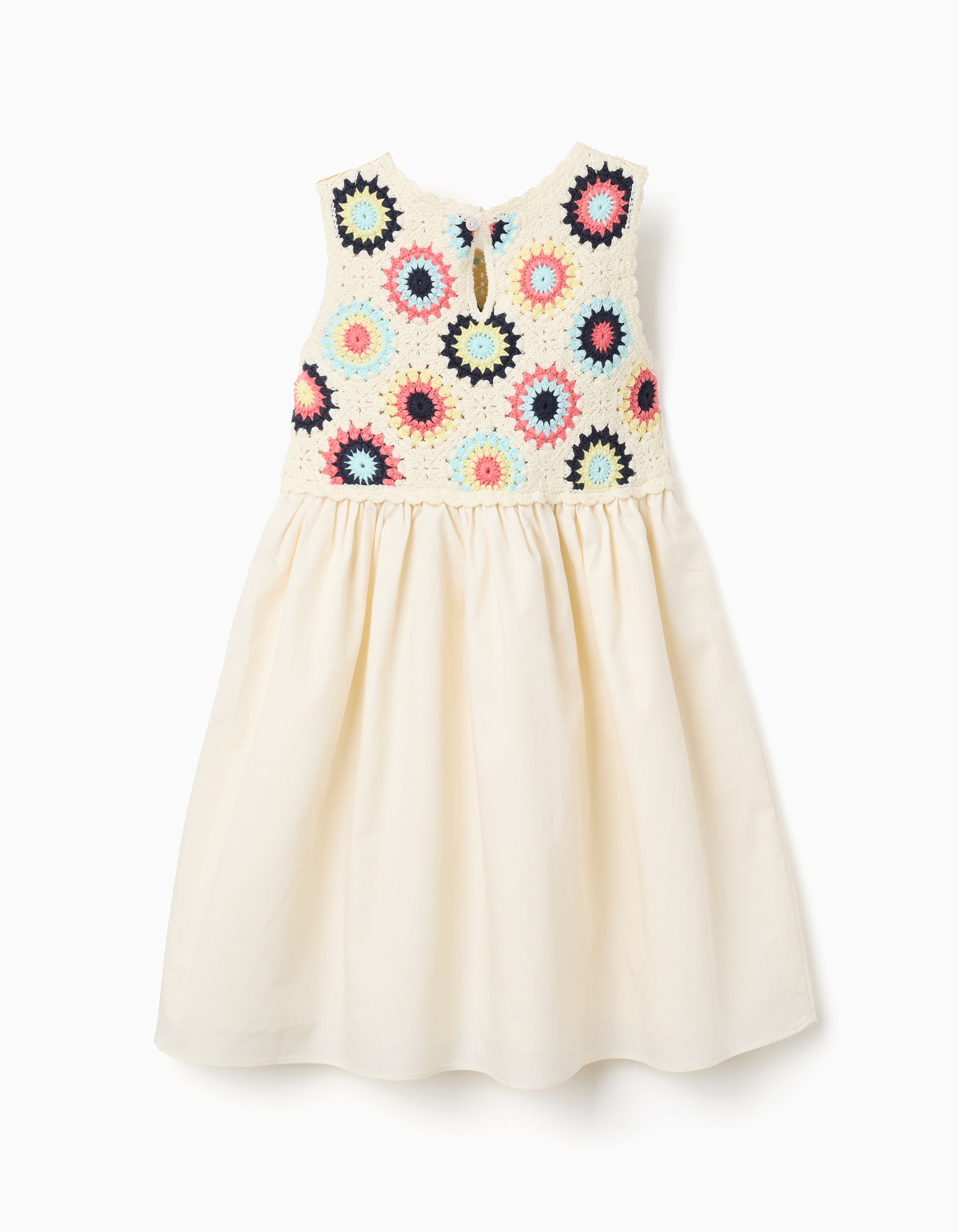 Vestido Crochet White Summer