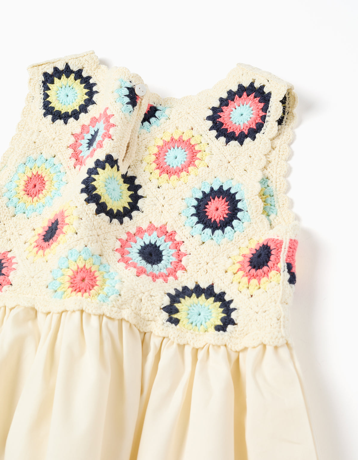 Vestido Crochet White Summer
