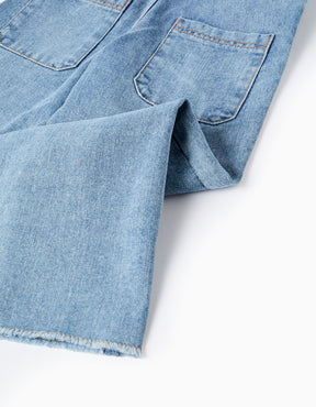 Overall Denim Blue Summer