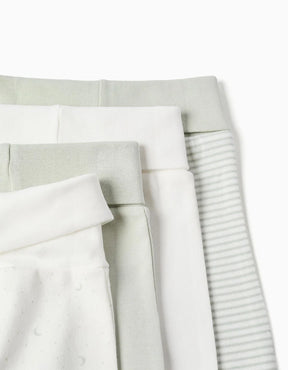 Pack 4 Pantalones Mixed Silver