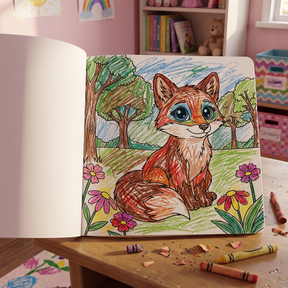Libro Para Colorear Animales Del Bosque