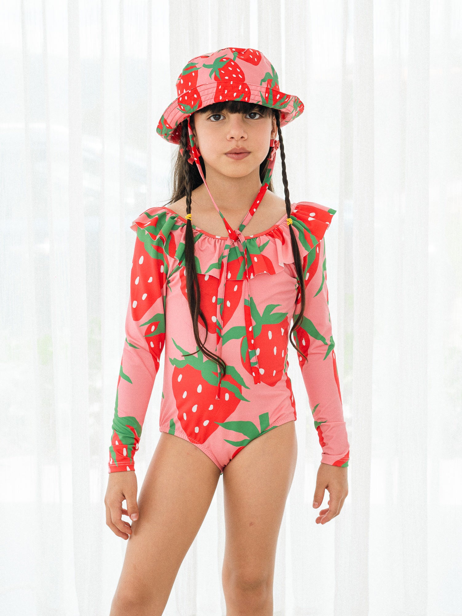 Vestido de Baño Merengue de Fresas - Minibhu