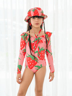 Vestido de Baño Merengue de Fresas - Minibhu