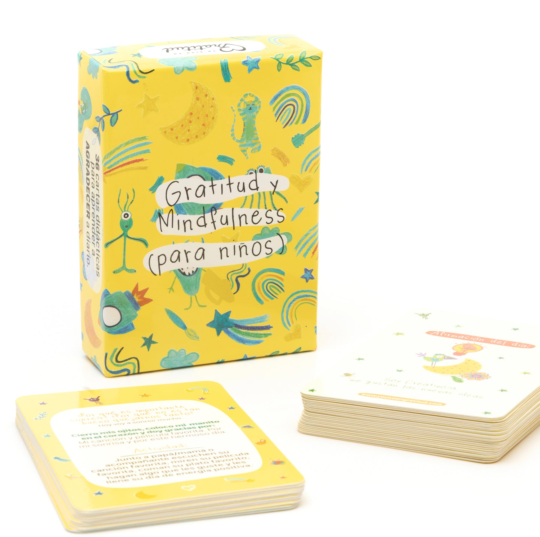 Cartas Oráculo Gratitud Niños - Minibhu