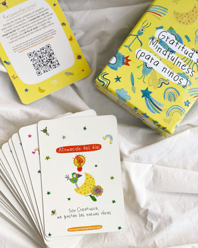 Cartas Oráculo Gratitud Niños - Minibhu