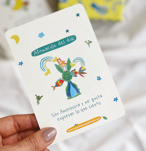 Cartas Oráculo Gratitud Niños - Minibhu
