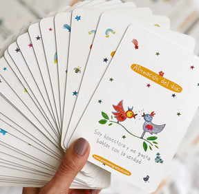 Cartas Oráculo Gratitud Niños - Minibhu