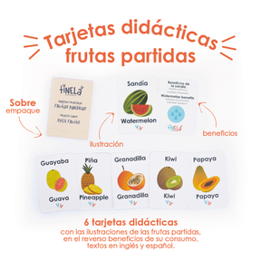 Mini Kit De Frutas Partidas