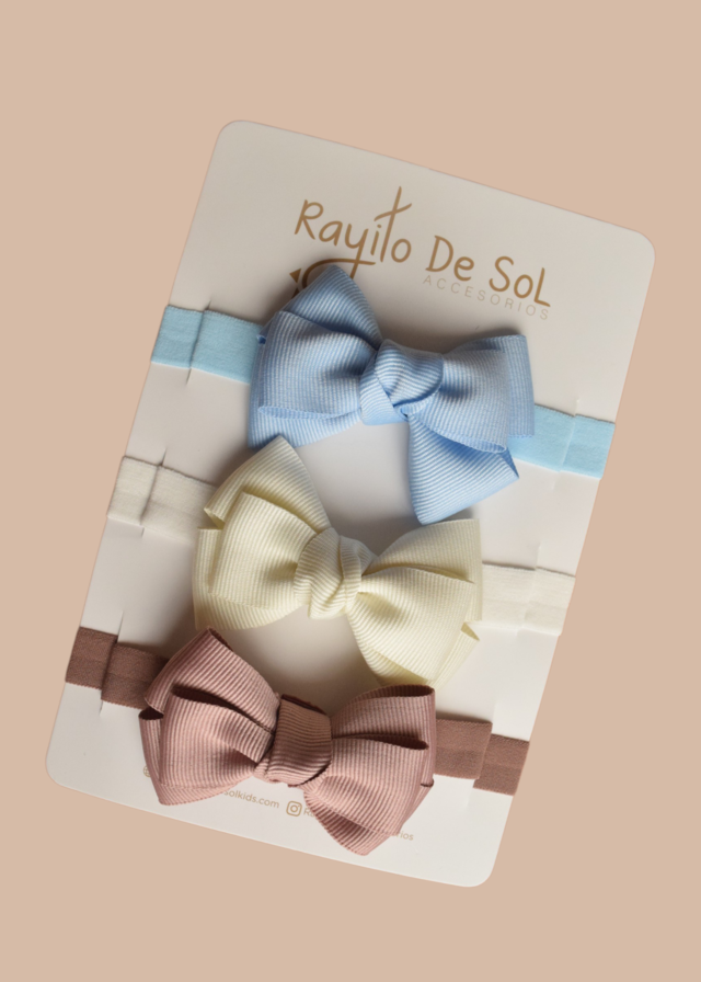 Set X3 Cintillos Bruna