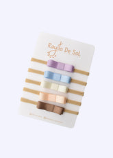 Set X5 Cintillo Matilde Pastel